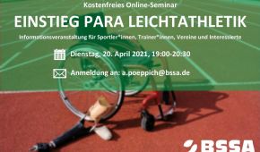 Einstieg Para Leichathletik