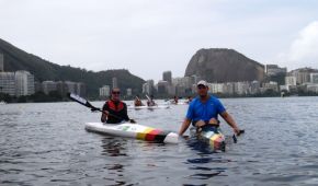 Edina Müller und Tom Kierey in Rio