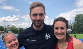 Janne Engeleiter, Mathias Schulze und Irmgard Bensusan