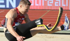 Markus Rehm beim Weitsprung