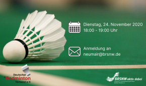 Infografik zum Seminar Para Badminton