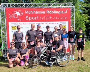 Mitglieder des Rehasportvereins Mühlhausen
