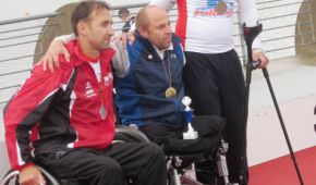 Patrick Fogarasi (Hallescher KC 54), Stefan Deuschl (RP Augsburg), Udo Peters (Hallescher KC 54)