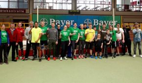 Talentsichtung beim TSV Bayer Leverkusen Gruppenbild