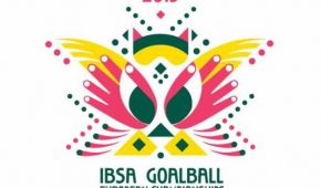 Logo IBSA Goalball Europameisterschaften 2015 in Litauen