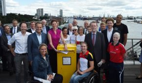Gruppenbild Bewerbung für Olympische und Paralympische Spiele