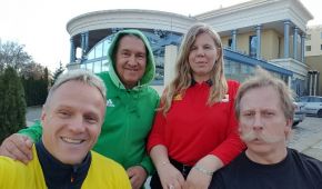 v.l.: Mario Hochberg, Thomas Mersdorf, Karina Müller-Freye, Dieter Grimm