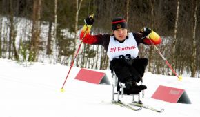 Anja Wicker beim Ski nordisch