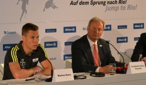 Pressekonferenz mit Markus Rehm und Friedhelm Julius Beucher