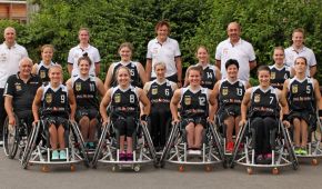 Die deutsche Rollstuhlbasketball-Nationalmannschaft