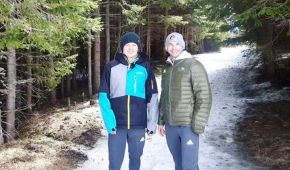 Hannes Schürmann und Tobias Pollap im Höhentrainingslager in Bulgarien