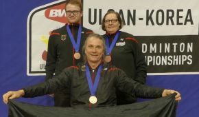 Marcel Adam, Thomas Wandschneider und Katrin Seibert gewinnen Bronze © Wilhelm Seibert