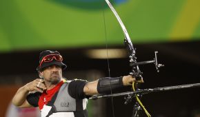 Recurve-Bogenschütze Maik Szarszewski