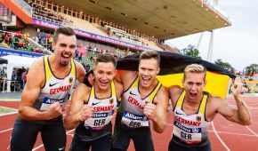 Die deutsche Gold-Staffel