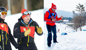 Justus Wolf (mitte) und Ralf Rombach (rechts)