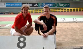 Steffi Nerius und Markus Rehm