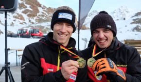 Georg Kreiter und Thomas Nolte mit Medaille