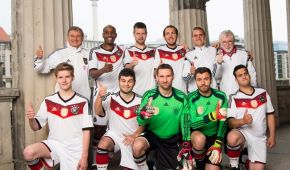 Die deutsche Blindenfußball-Nationalmannschaft