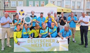 Deutscher Meister im Blindenfußball – die Sportfreunde Blau-Gelb Blista Marburg