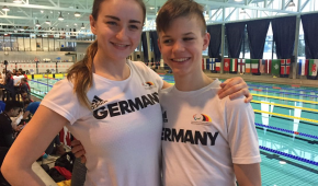 Elena Krawzow und Taliso Engel freuen sich über die erfüllten EM-Normen