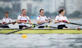 Der deutsche LTA-Mixed Vierer holte einen nie erwarteten vierten Platz bei den Paralympics