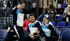 Jubel bei den deutschen Goalball-Damen