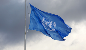 Flagge der Vereinten Nationen