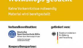 Flyer "Referent/innen für Workshop gesucht"