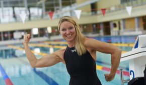 Foto der Spitzenathletin Kirsten Bruhn