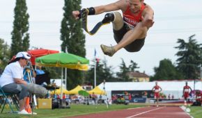 Markus Rehm beim Weitsprung