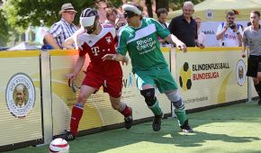 Spitzenleistungen im Blindenfußball