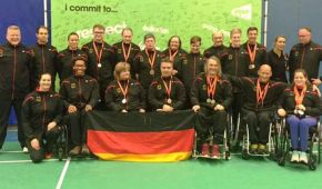 Die deutsche Badminton-Nationalmannschaft bei der EM 2016
