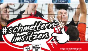 Flyer Schnuppertag Sitzvolleyball Leverkusen am 28.06.2019 von 15:30-18:00