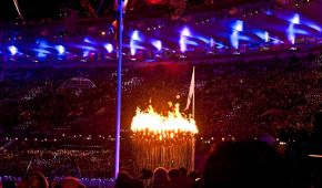 In einem Jahr brennt das Feuer in Rio de Janeiro - wie hier in London 2012 © Ralf Kuckuck, DBS-Akademie