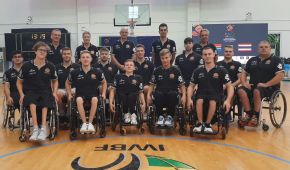 Die U23-Rollstuhlbasketball-Nationalmannschaft