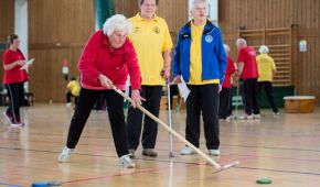 Sportliche Aktivität beim Bundesseniorensportfest 2016