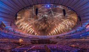 Abschlussfeier im Maracana Stadion Paralympics 2016