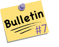 Bulletin #7