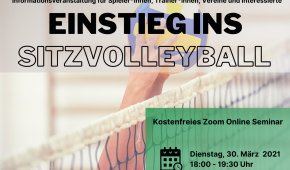 Einstieg ins Sitzvolleyball