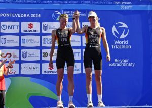 Maria Paulig und Anja Renner auf dem Podium