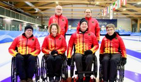 Das deutsche Rollstuhlcurling-Nationalteam