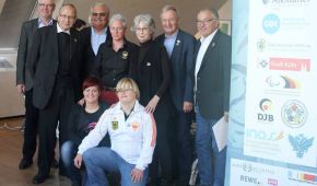 Die Organisatoren und Initiatoren der ersten G-Judo-WM