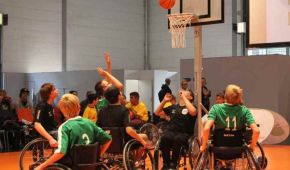 Rollstuhlbasketball auf der REHACARE