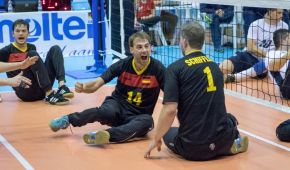 Jubel über Platz fünf bei Deutschlands Sitzvolleyballern