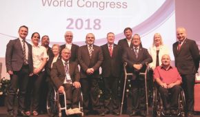Das Executive Council des IWBF in seiner neuen Besetzung