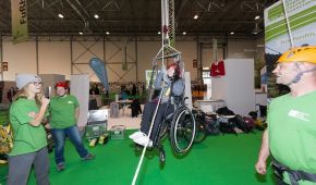 Spaßige Aktivitäten bei der REHACARE © Ralf Kuckuck, DBS-Akademie