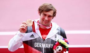 Sebastian Dietz mit Bronzemedaille