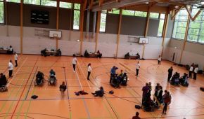 Boccia: Qualifikationsturnier in Düsseldorf für die 13. Deutschen Meisterschaften