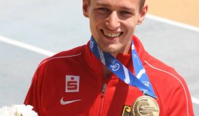 Johannes Floors mit Goldmedaille