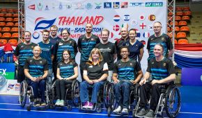 Das deutsche Para Badminton_Team in Bangkok